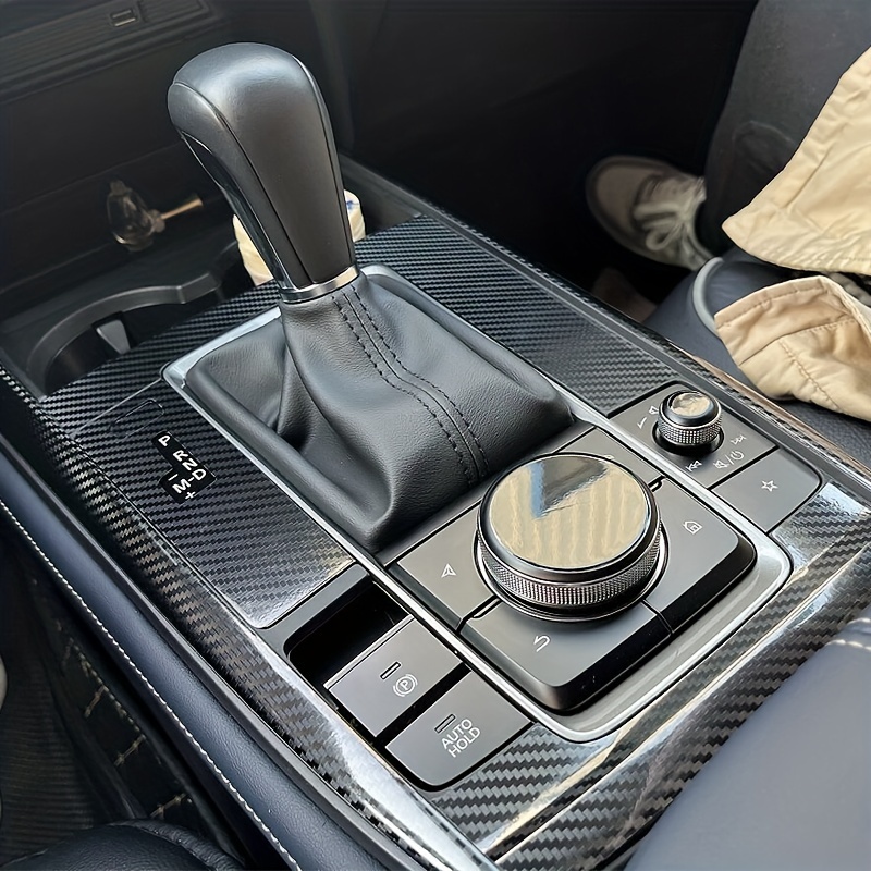 abrupt Auto Kohlefaser Einstiegsleisten TüRschweller Aufkleber für Mazda  CX-30, AntiKratz Abnutzungs Türschweller Protector, Auto Styling