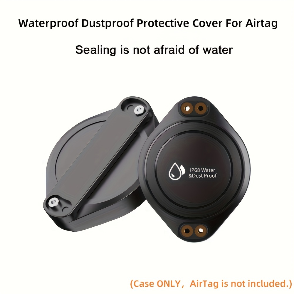 1pcs(noir)Coque de protection compatible avec le collier Airtag