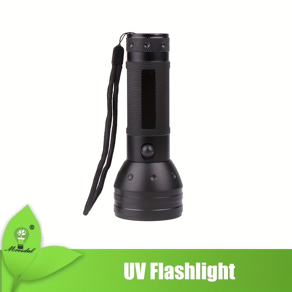 Uv Flashlight With 51 Led Bulbs, Led Torch, Dog/cat Urine Detector, Resin,  Fluorescent, Scorpion, Etc.