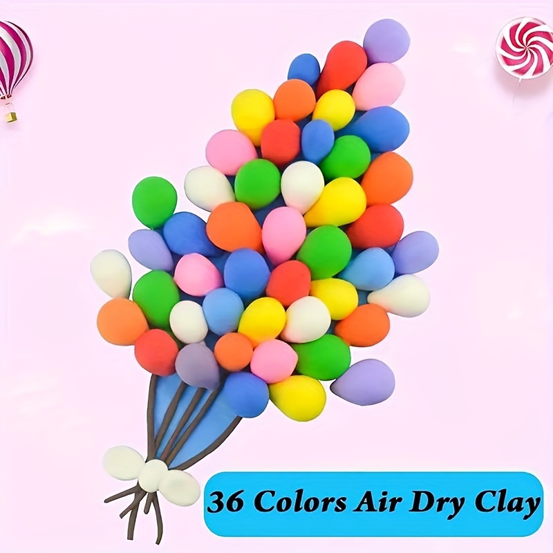 36 Colors Air Dry Clay, Magic Styling Clay Set With Magic Clay Tool  Accessories, Gift For