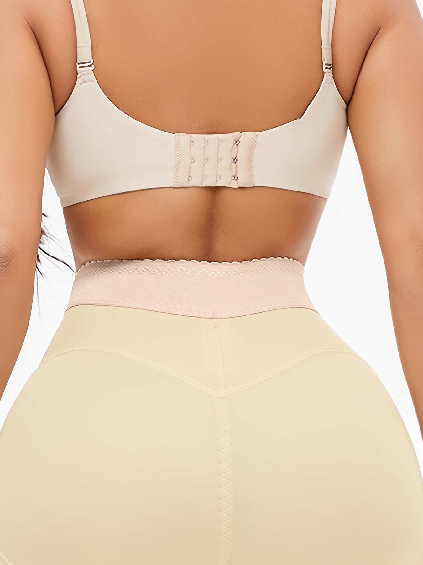 Women's Zip Up Front Butt Lift & Hip Enhancer Shorts Tummy Control Mid  Waist Shapewear Panty