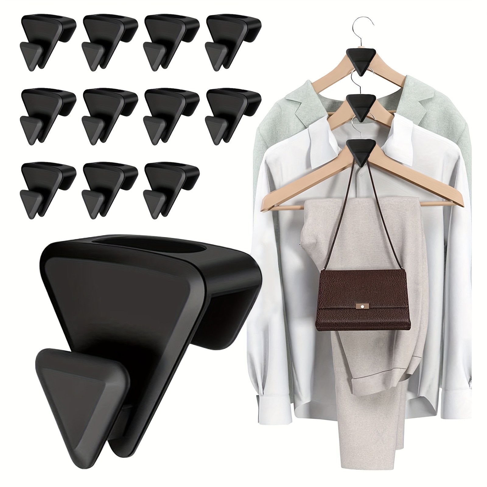 Ruby Space Triangle Hangers: Free Up To 3x More Closet Space & Organize  Clothes Easily! - Temu Germany