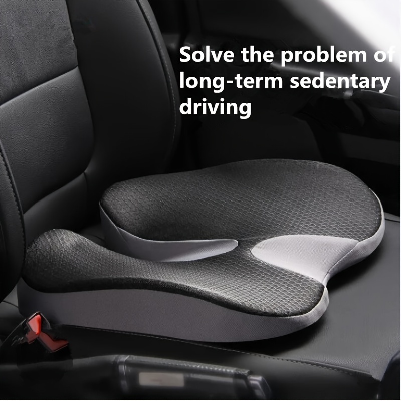 Memory Foam Car Seat Cushion for Sciatica & Lower Back Pain Relief