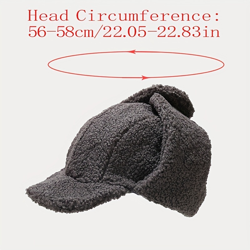 Hermes Plaid Trapper Hat 56