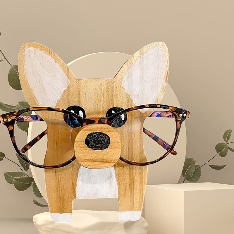 Wooden Animal Glasses Holder - Eyeglasses Holder Animal, Glasses