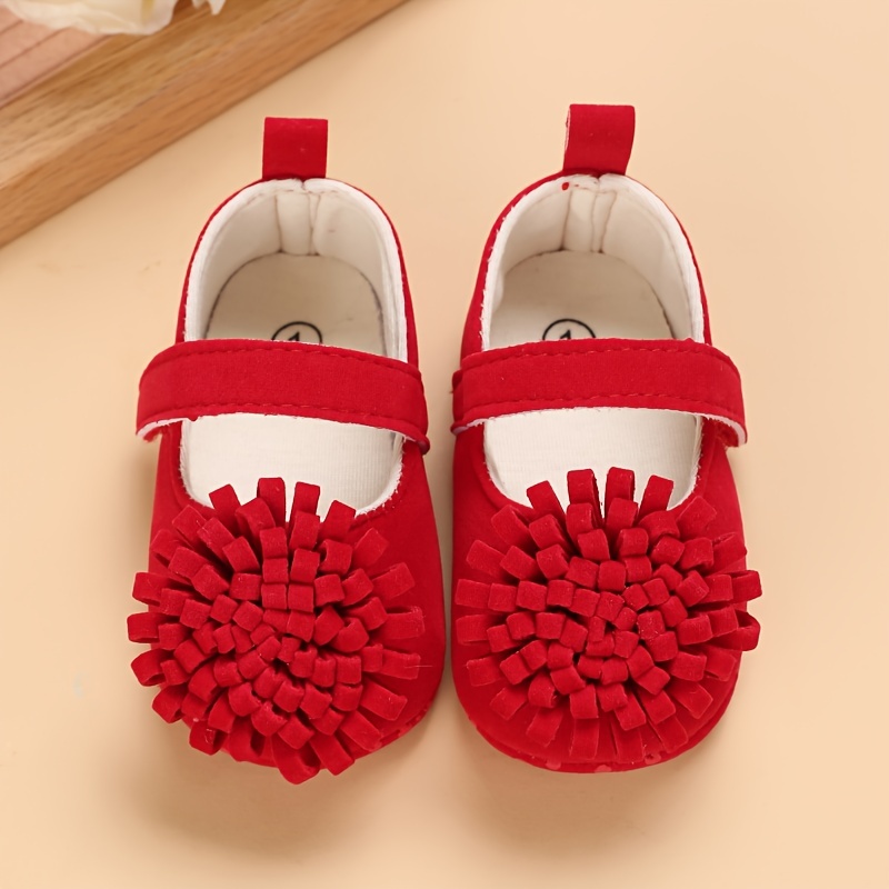 Cute Flower Decor Princess Shoes for Girls, Soft Sole Comfortable First Walking Baby Toddler 0-1 Years Spring/Autumn, Shoes, Toddler Dress Shoes, Toddler Slippers, White Shoes, Dress Shoes, Flat Shoes for Toddler, Toddler Special Occasion White Shoes, Shoes Toddler, Toddler Golden Shoes, First Steps, Stylish Footwear, Floral Embroidery Shoes, Handcrafted Toddler Footwear, Breathable Fabric Shoes, Toddler Slipon Shoes, Baby Shower Gift, Firsttime Parents