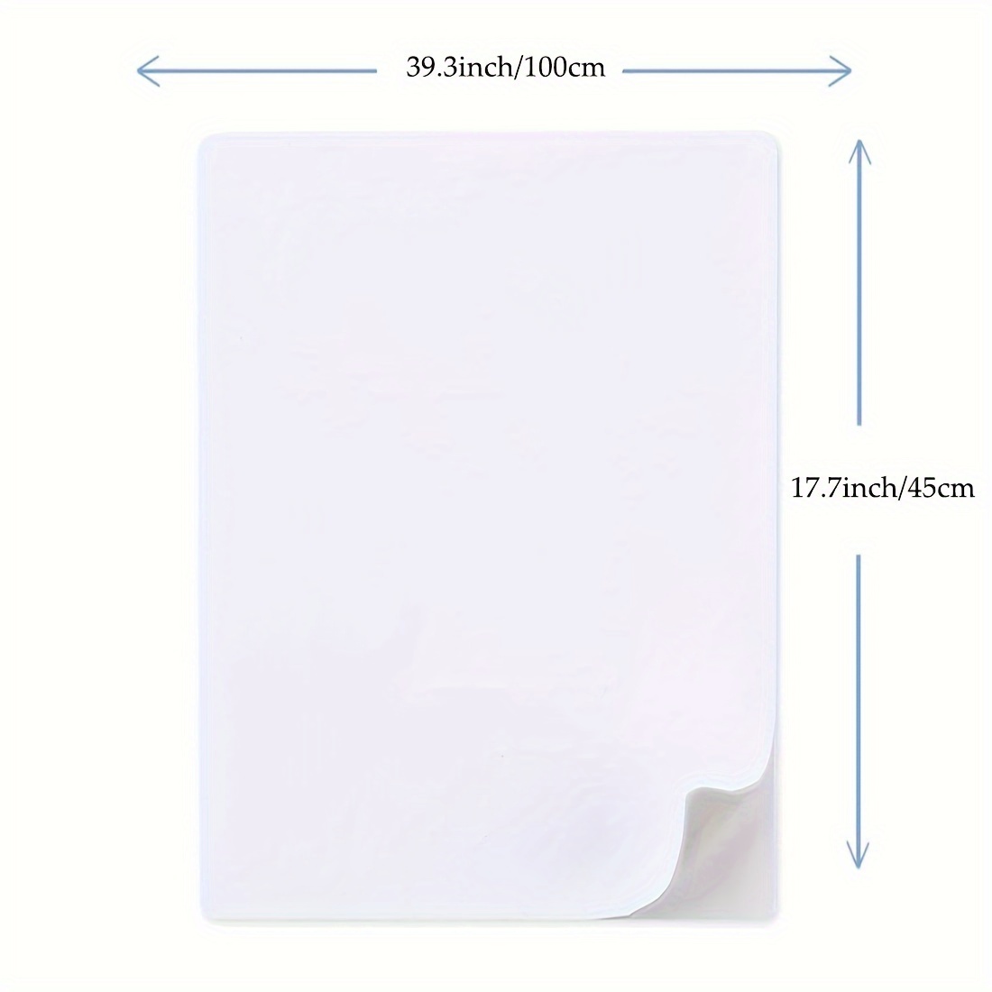 Dry Erase Whiteboard Paper, Large White Board Stickers for Wall