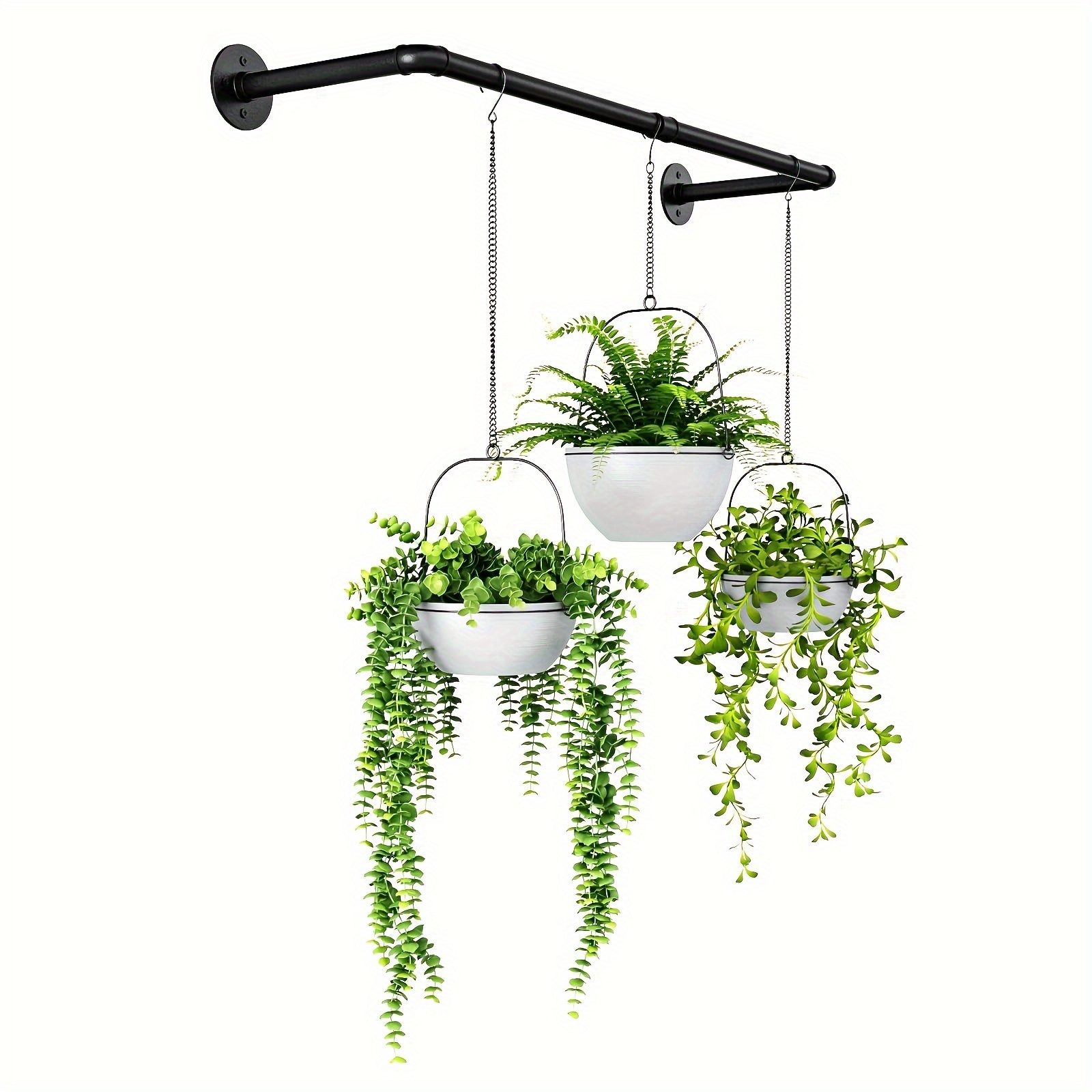 2 4 6pcs 2 5 Inch Hanging Plant Ceiling Hooks Wall Mounted Hanger