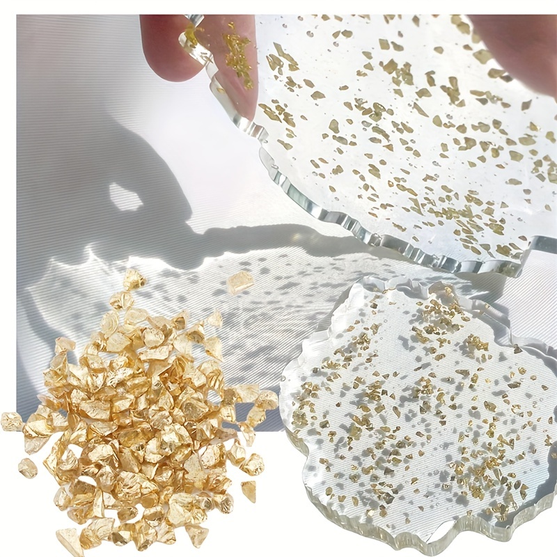 Crushed Glass Stones Filling Epoxy Resin Silicone - Temu