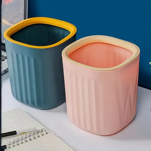 Mini Desktop Mülleimer Küche Papierkorb Moderner Mülleimer für