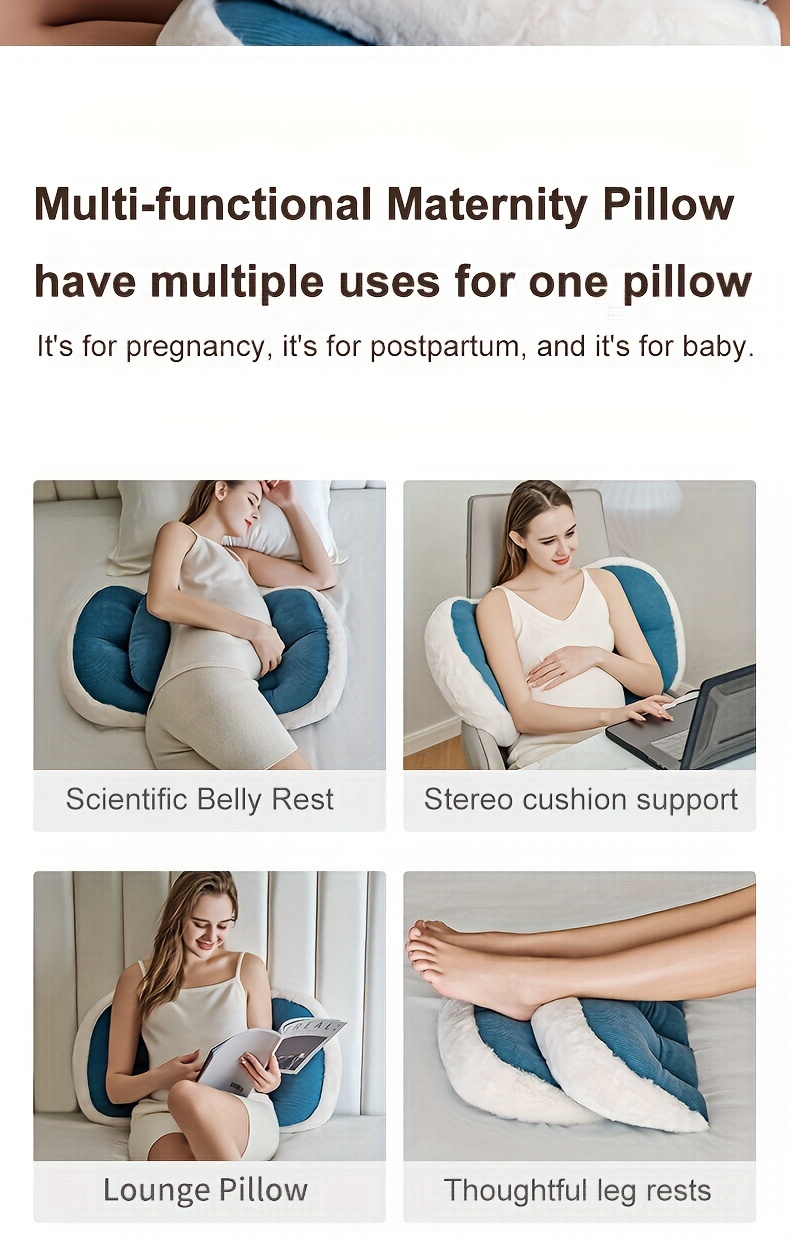 Baby Products Online - Outdoor pregnancy pillow for pregnant women, soft  pregnancy body pillow, back support, hips, legs, pregnancy pillow with  detachable and adjustable cotton cover - Kideno