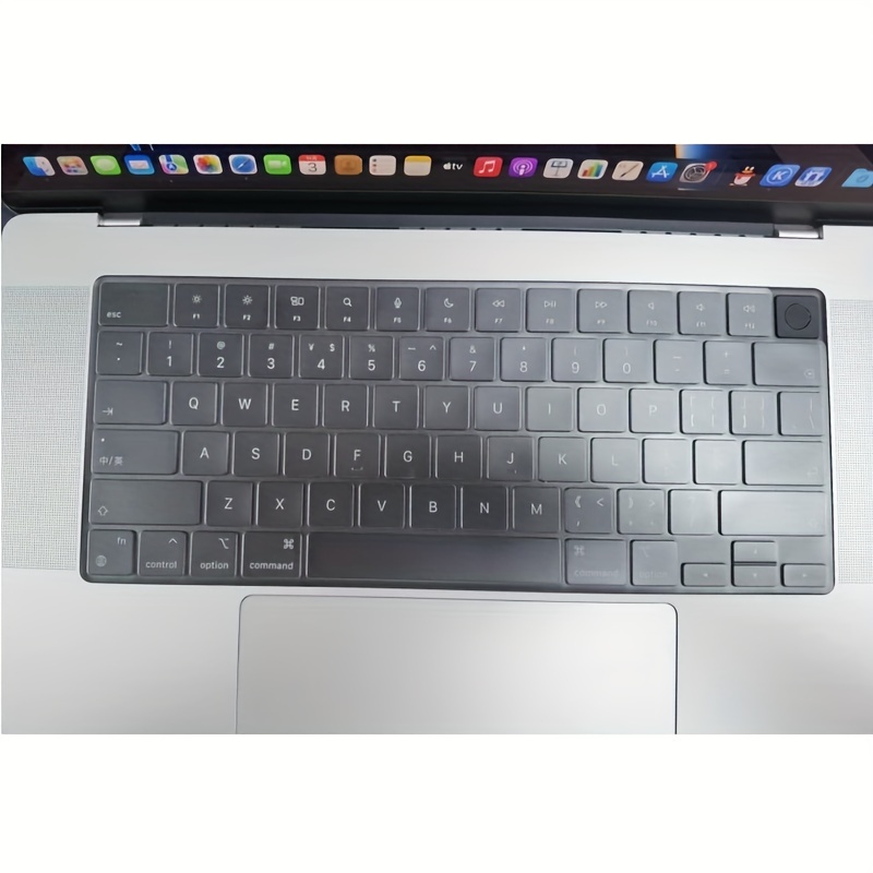 Protection de clavier transparente pour MacBook Air 15,3 13,6 A2681 M2  Puce sorti en juin. Disposition britannique 2023 UE/UE Ultra fine et