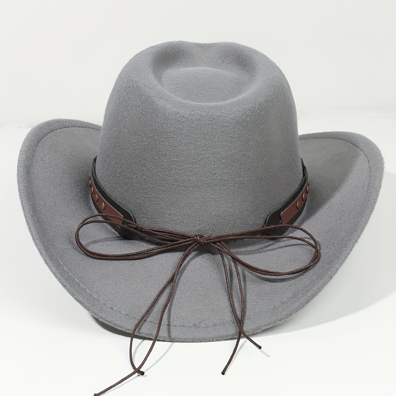 Vintage Fedora Hat Women Men Felt Ladies Cowboy Hats Party