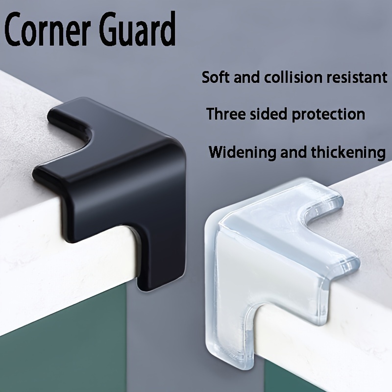 

4pcs Furniture Protective Pad Corner Protectors, Furniture Edge Bumper Corner Protectors, Safety Corner Guards And Pads For Tables, Fireplaces, Corners And Edges