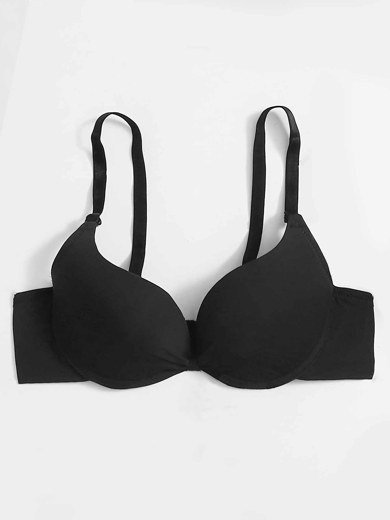 Victoria's Secret, Intimates & Sleepwear, Awesome Black Padded Tshirt Bra  With Scalloped Lace