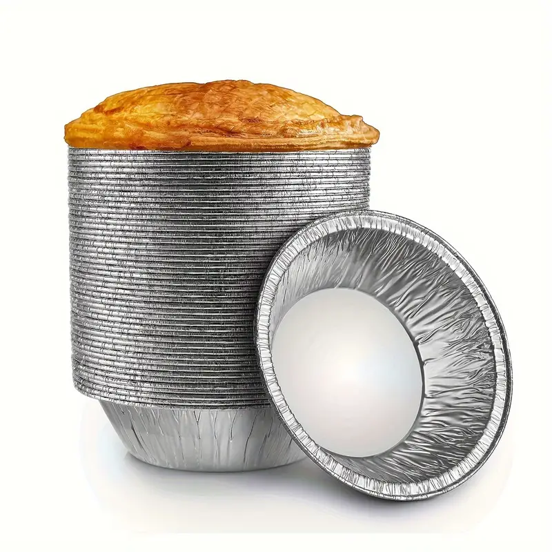 Small Pie Pans Disposable Mini Pie Tins Aluminum Pie Pans - Temu
