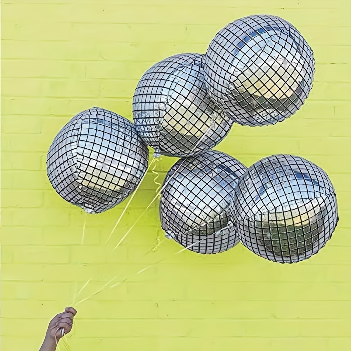 Disco Ball Foil Mylar Balloon