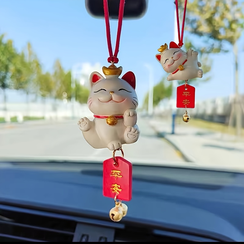 Car Pendant Ornaments Charms Funny Closestool Rearview Mirror