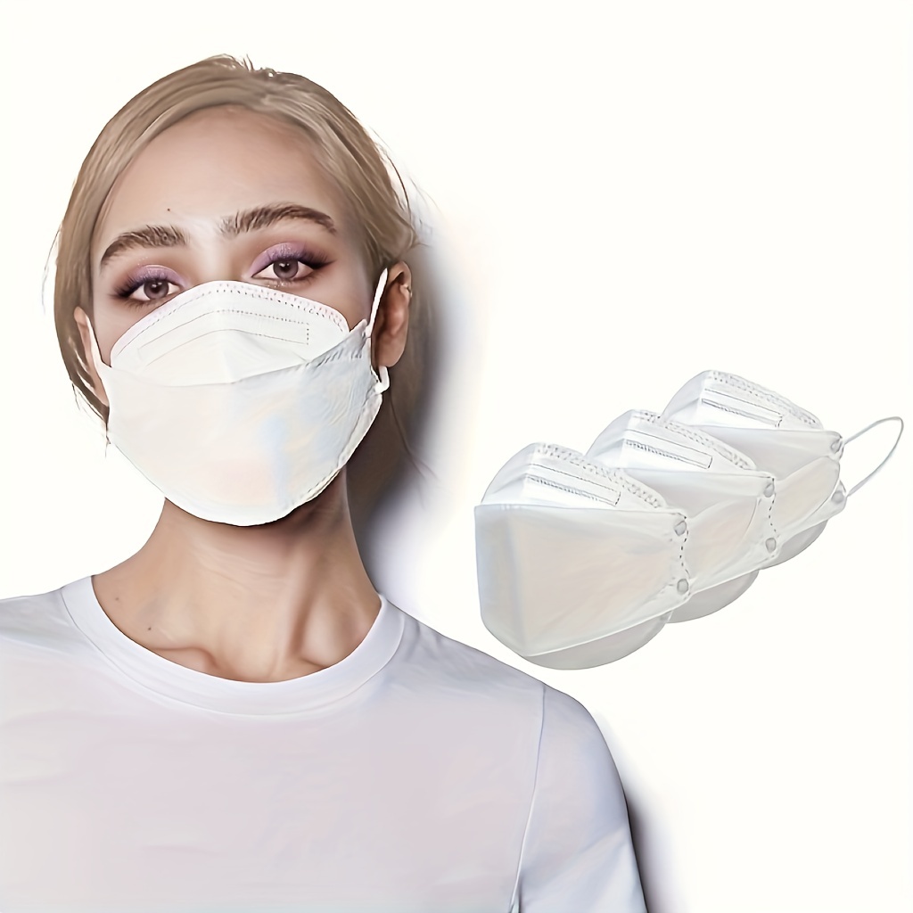 10 pcs 4 Layer KF94 Disposable Face Masks Protective Covers