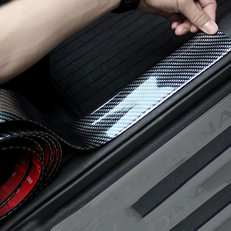 Upgrade Your Car With Universal Rubber Door Sill Protector - Temu