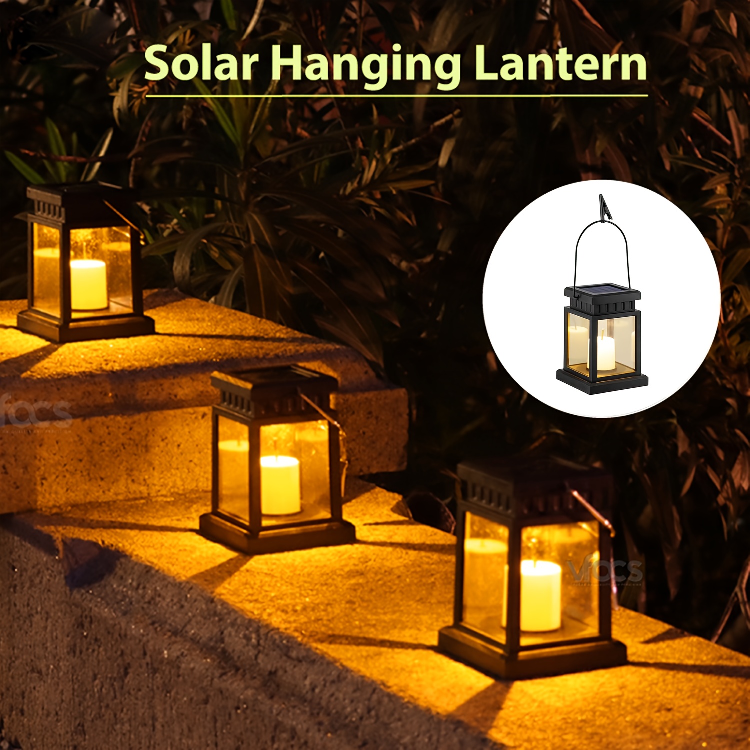 Solar Lanterns Outdoor Light - Solar Powered LED Hummingbird Glass Lights  Decorative Waterproof Tabletop Lamp with Hollowed-Out Design for Indoor  Yard