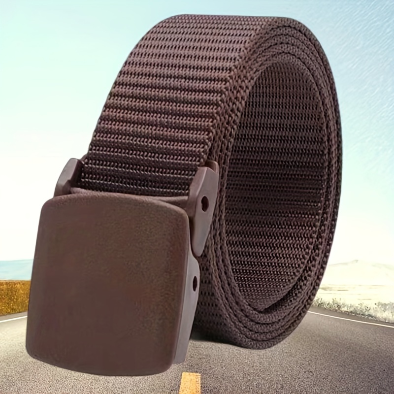 Men's Adjustable Tactical Belt With Buckle