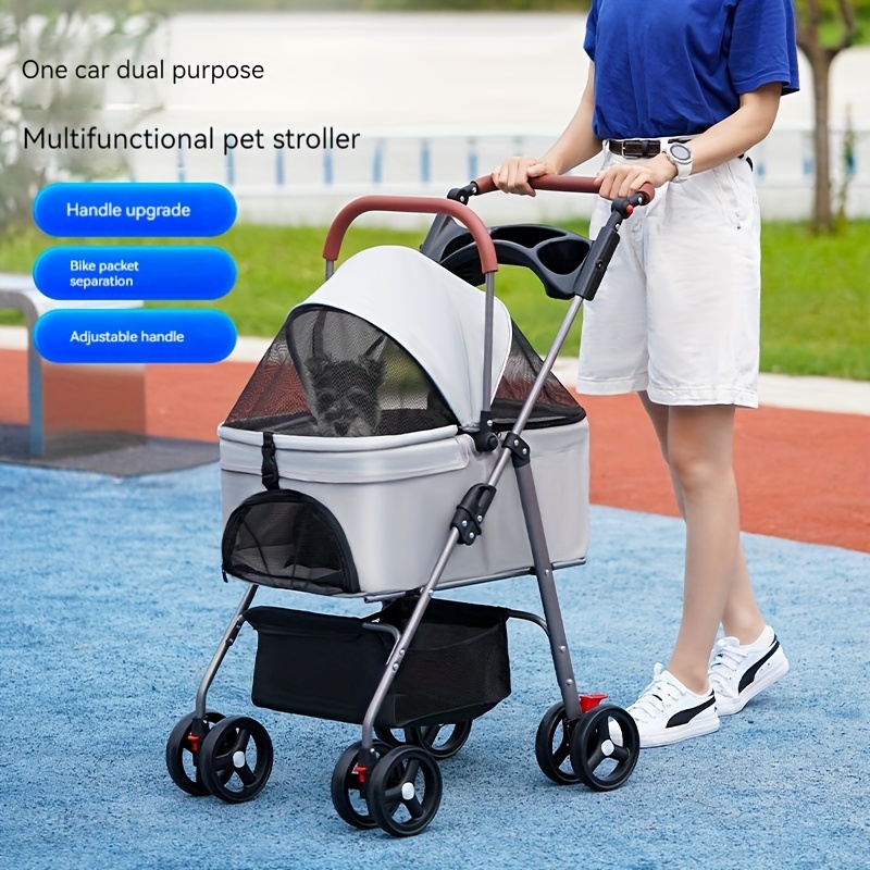 Detachable pet clearance stroller