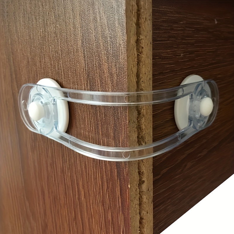 U Shape Anti-Theft Drawer Safety Child Locks Adjustable, Easy-to-Use Child  Safety Locks For Kitchen Door Storage Cabinet Wardrobe Dresser Knob Handle