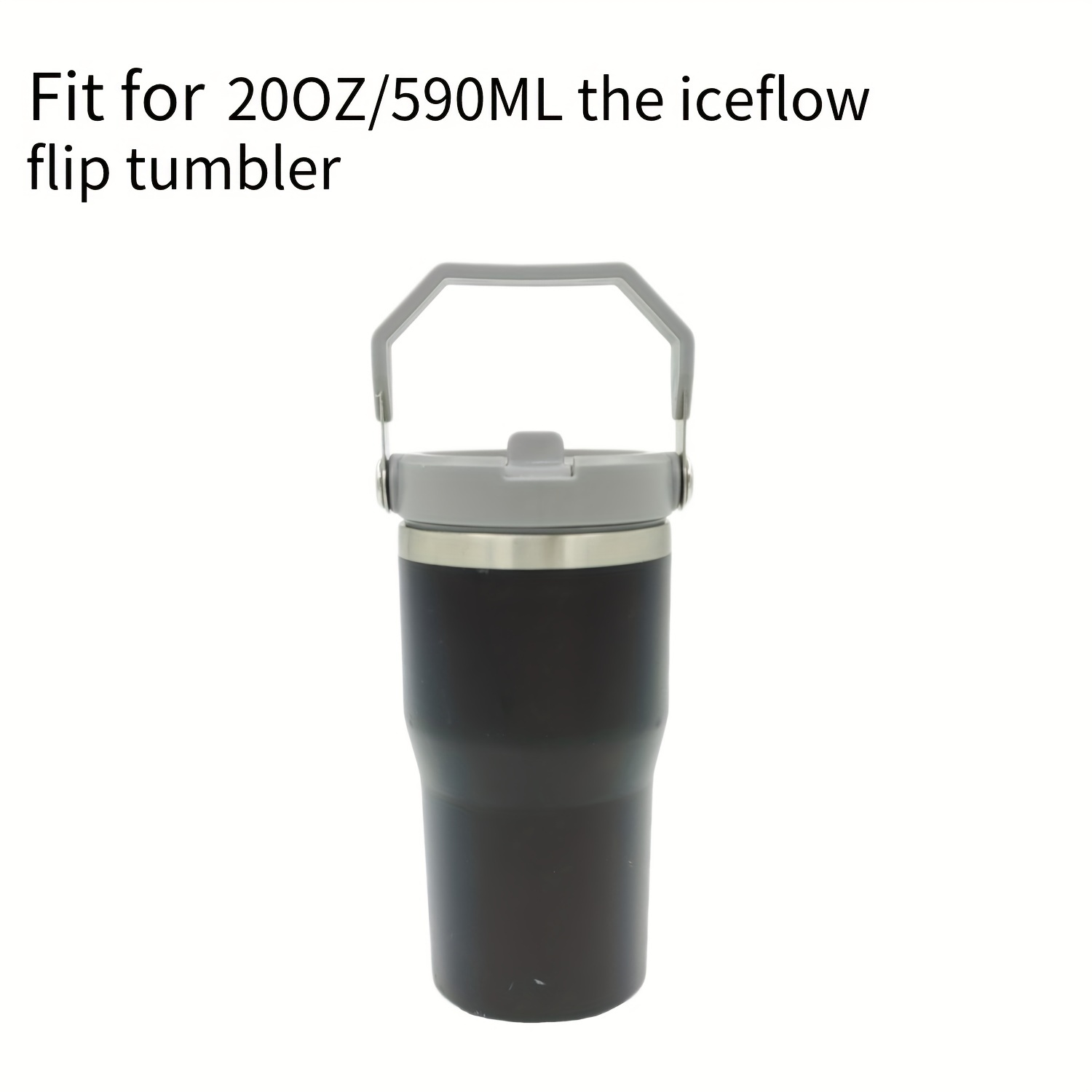  Replacement Straws for IceFlow Stainless Steel Tumbler