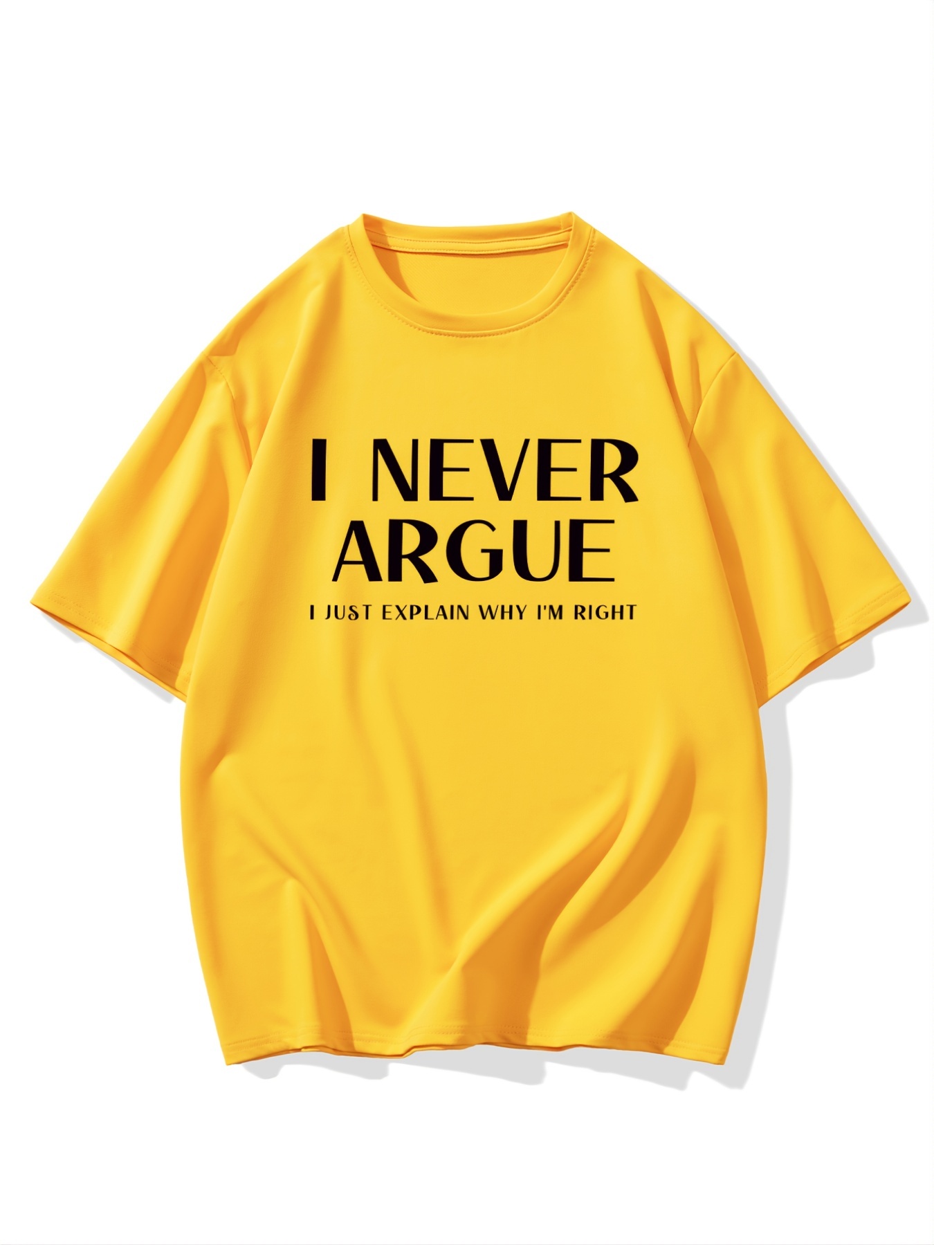 Men's T-Shirt - Yellow - M