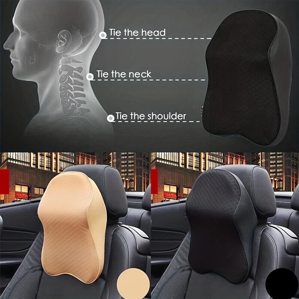 Auto Kopf Nacken Kissen Ergonomische Memory-Schaum Kopfstütze