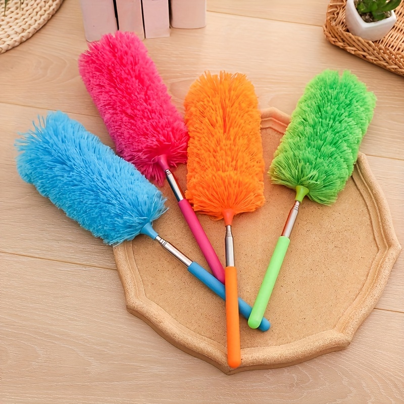 Retractable Car Cleaning Brush, Dust Remover Brush Fiber Hair Duster Brush  Home Cleaning Brush For Car Home Office Use - Temu