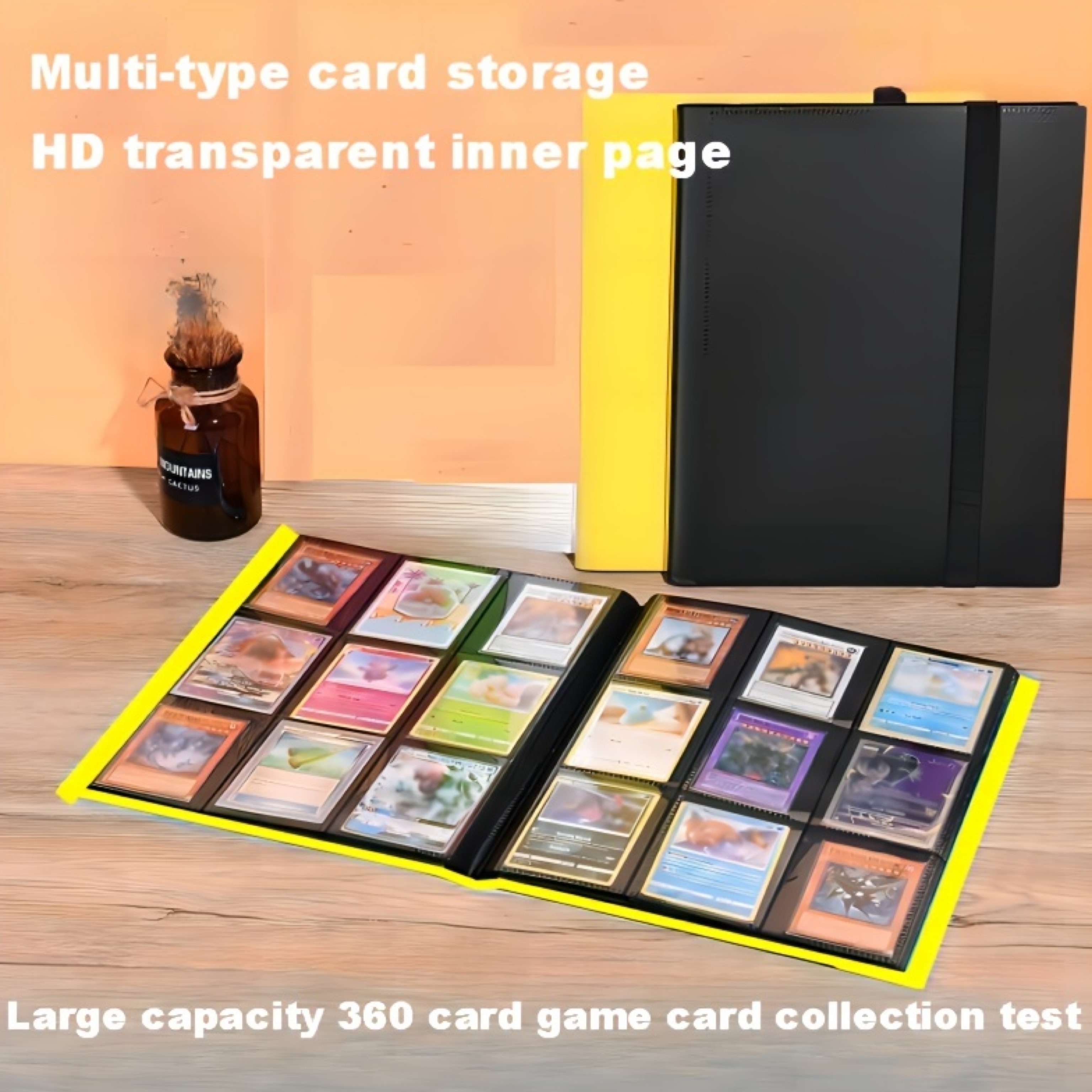  Card Binder 520-Pockets for Game Trading Cards, with
