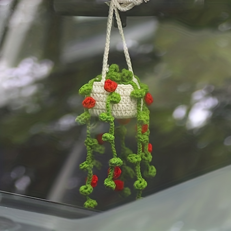 Crochet Hanging Baskets for Plants