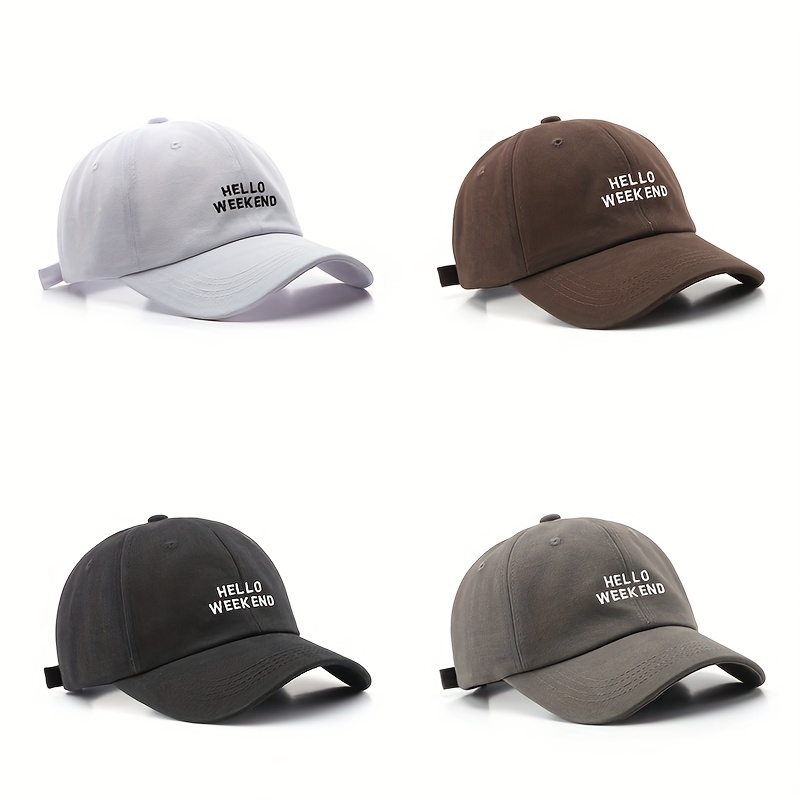 Outdoor Sport Baseball Cap Spring And Summer Fashion Letters