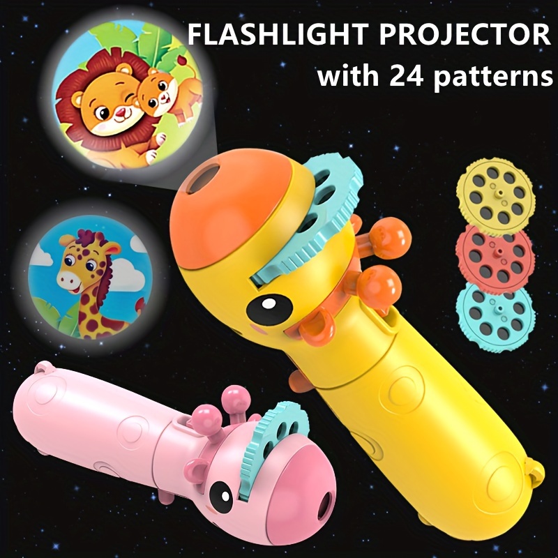 Juguetes para niños proyector de antorcha regalo educativo niños niñas de 3  a 12