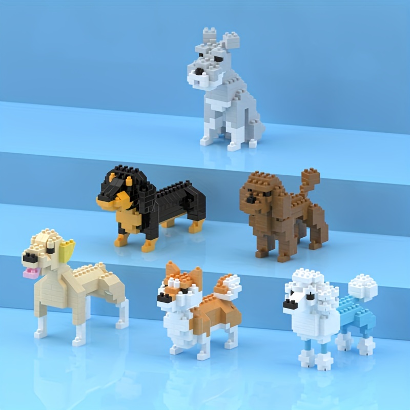Dachshund 3D Puzzle 2100 Pcs Mini Blocks Dog Building Blocks Set - Your Very Own