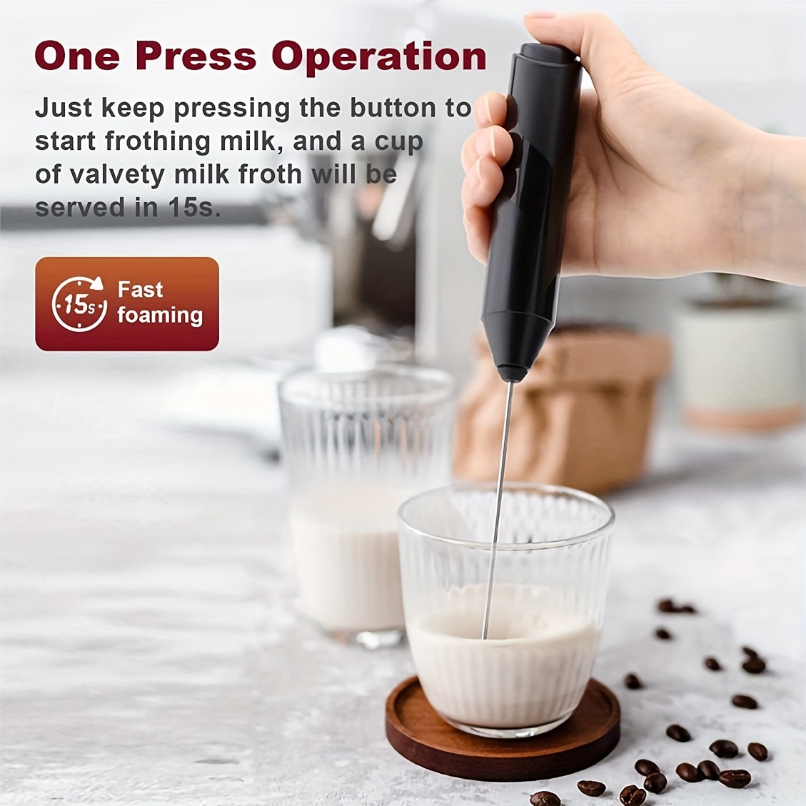 The Morning Mix Milk Frother