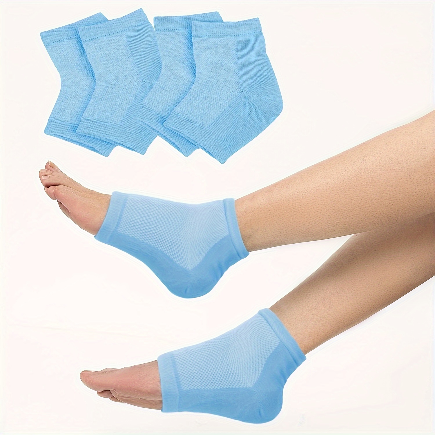 Heels Moisturizing Socks For Dry Cracked Heels Repair - Temu Canada