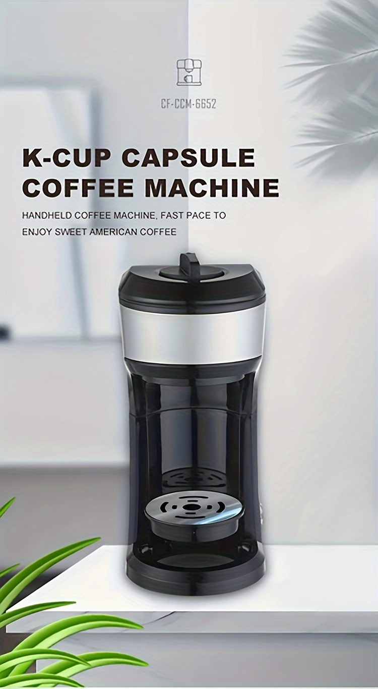 Capsule Coffee Maker Travel Mini Coffee Machine Carry-on Portable Fully  Automatic Espresso Capsule Coffee Maker Size Capsule Coffee Powder  Universal - Temu