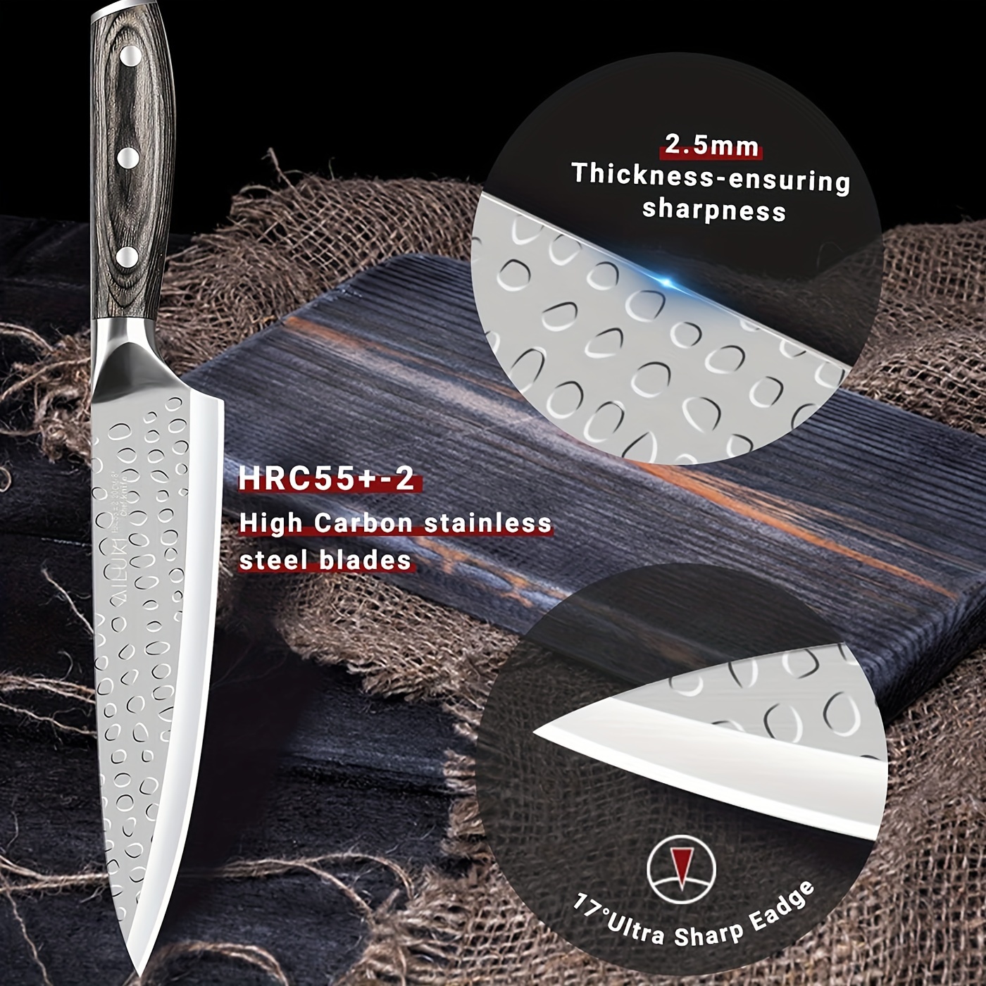 Professional Sharpener Knives  Carbon Kitchen Accessorie