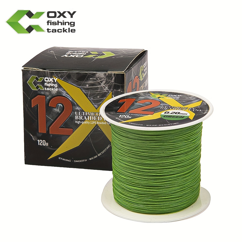 Braided 4724.41inchFishing Line,12 Strands Super Strong 75LB Braided Lines  Abrasion Resistant PE Fishing Lines