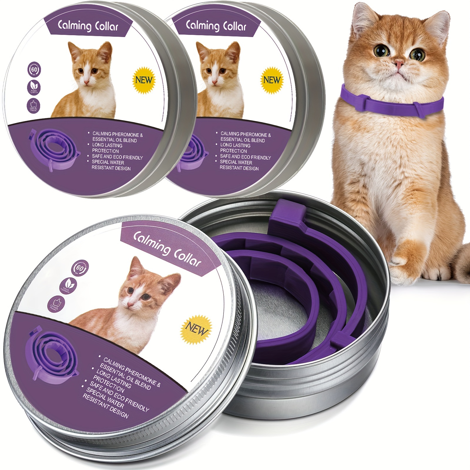 Cat calming clearance collar