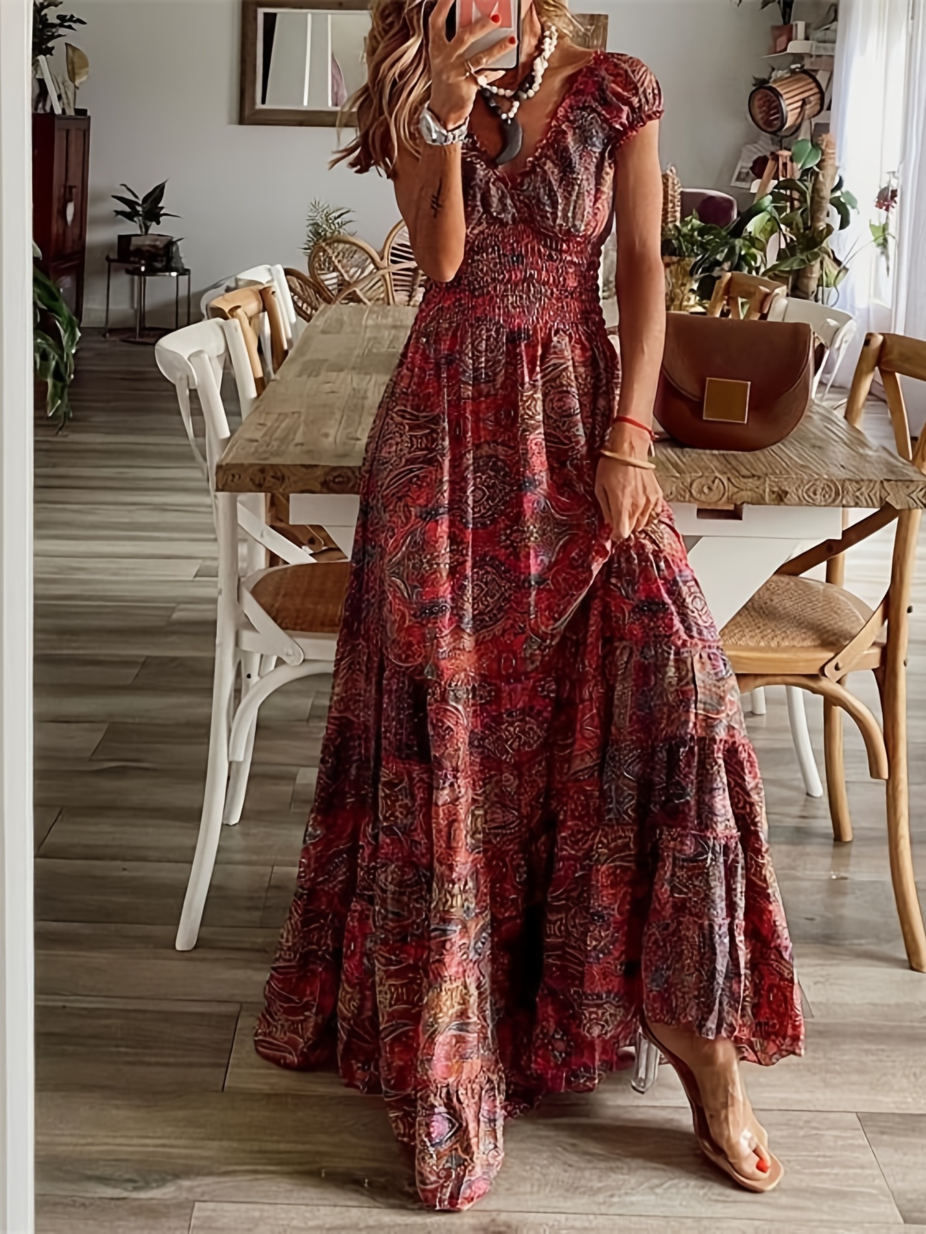 Bohemian Dresses For Women - Temu Canada