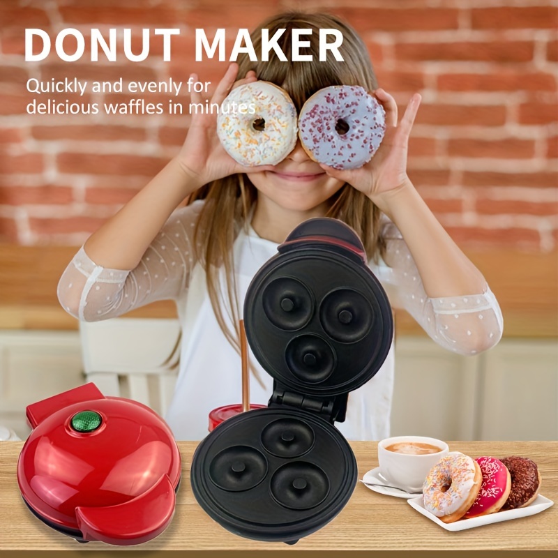 1pc Donut Maker - Home Bread Machine - Crepe Maker - Mini Baking Cake  Waffle Machine - Sandwich Maker Breakfast Machine
