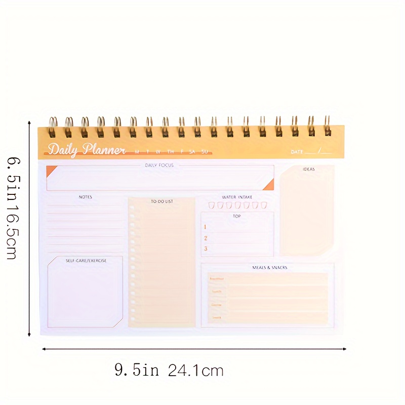 1pc Creative Simple Desktop Schedule Book Planner Mensile - Temu Italy