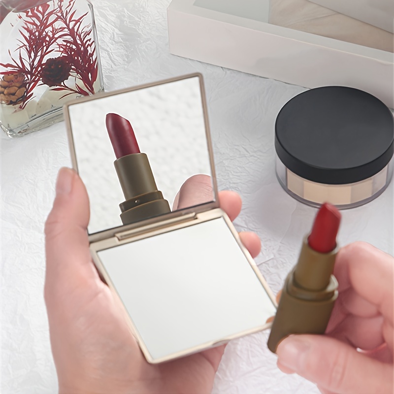 1 Kompakter Make up spiegel Rosen design Frauen Mädchen - Temu Germany