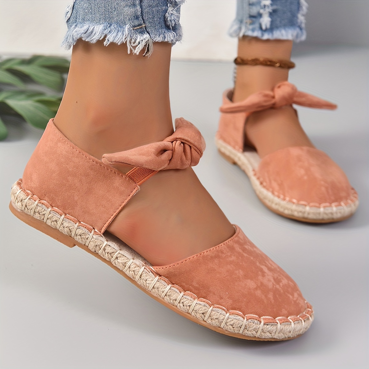 Espadrille sandals closed toe flat hot sale