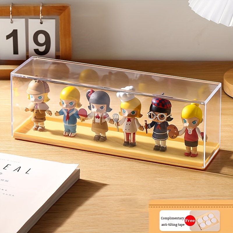 2pcs Vitrines en Acrylique Transparent Anti-poussière avec Base pour Mini-Figurines  - Cdiscount Jeux - Jouets
