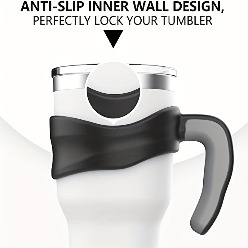 Tumbler Cup Handle for 30oz Rambler - Lightweight, Spill Proof